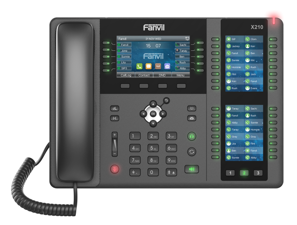⁦טלפון  חכם מנהלים לעסקים FANVIL X210⁩ – תמונה ⁦4⁩